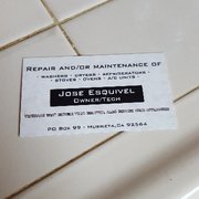 esquivels-appliance-repair